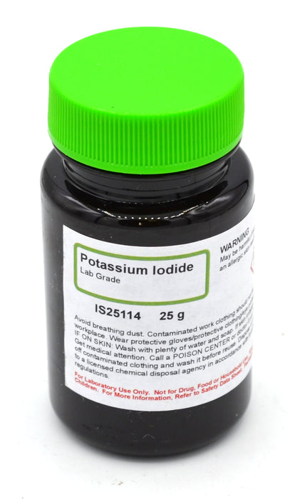 Potassium Iodide, 25g - Lab-Grade - The Curated Chemical Collection