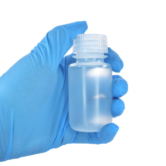Eisco - Bulk Pack of 1000, 60mL Wide Mouth Polypropylene Reagent Bottles with Polypropylene Caps, Non-Sterile, Autoclavable, Laboratory Containers, 0-135°C Temperature Range