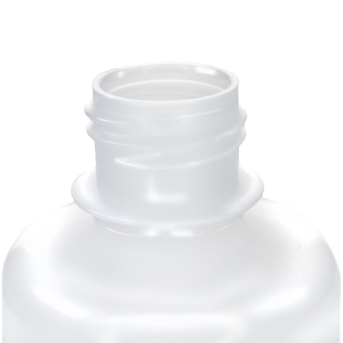 Eisco - Pack of 12, 125mL Narrow Mouth LDPE Translucent Reagent Bottles with Polypropylene Caps, Non-Sterile, Leak-Proof, Chemical Resistant Laboratory Storage Bottles, -100 to 80°C Temperature Range