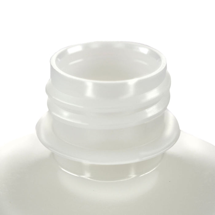 Eisco - Bulk Pack of 125, 500mL Narrow Mouth HDPE Translucent Reagent Bottles with Polypropylene Caps, Non-Sterile, Leak-Proof, Chemical Resistant Laboratory Storage Bottles, -100 to 120°C Temperature Range