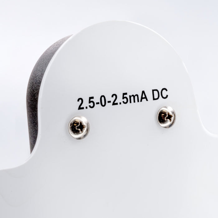 Eisco  – Interchangeable Dial for Demonstration Meter Interscale, ±2.5 mA DC Current Input – 315 mm × 115 mm Laminated Panel with Integrated Shunt – Physics Lab Electrical Measurement Tool