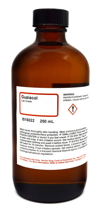 Guaiacol, 250mL - Laboratory-Grade - The Curated Chemical Collection