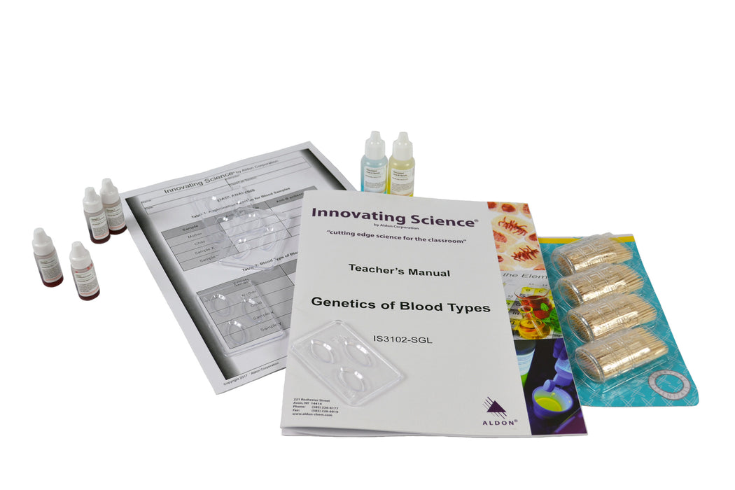 Genetics of Blood Type - Distance Learning Kit -Innovating Science