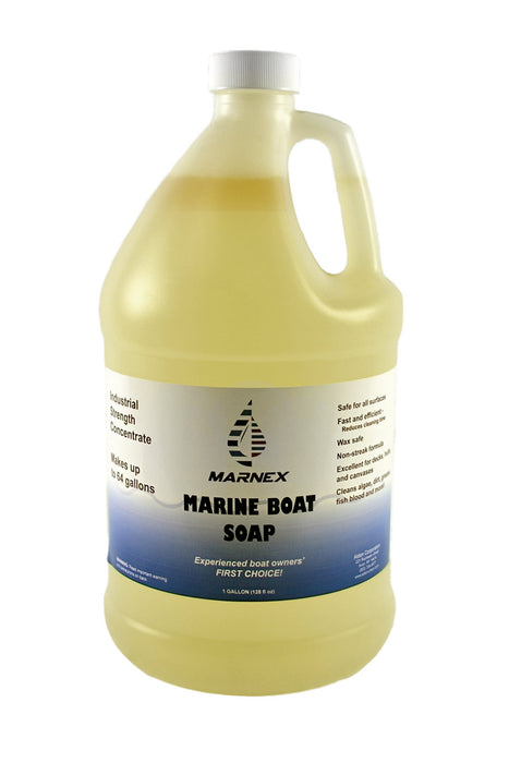 Marine Boat Soap Concentrate, 1 Gallon - Makes 64 Gallons