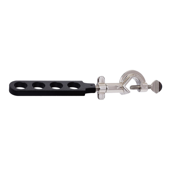 Test Tube Clamp Holder on Swivel Bosshead, 4 Holes - Fits 16mm test tubes