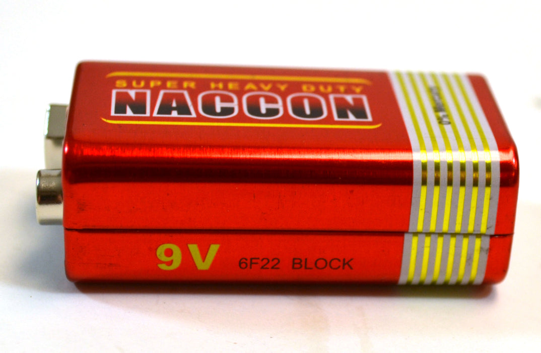 Eisco Labs Zinc Carbon Batteries 9 V (Type 6F22)