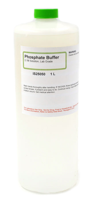 Phosphate Buffer, 1000mL - 0.1M - Lab-Grade - The Curated Chemical Collection
