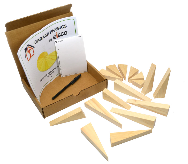 Garage Physics Spiral of Theodorus Block Kit