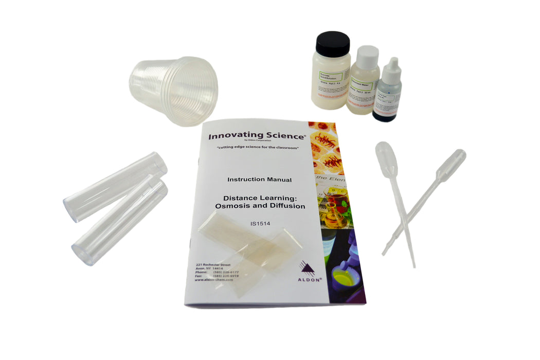 Osmosis and Diffusion Distance Learning Kit