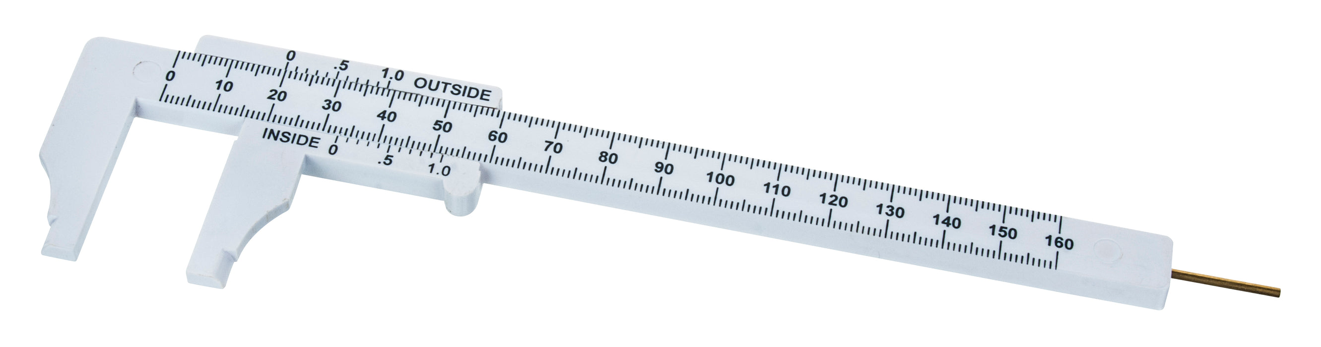 7.75 Inch Metric Vernier Caliper - For Student Use - Plastic