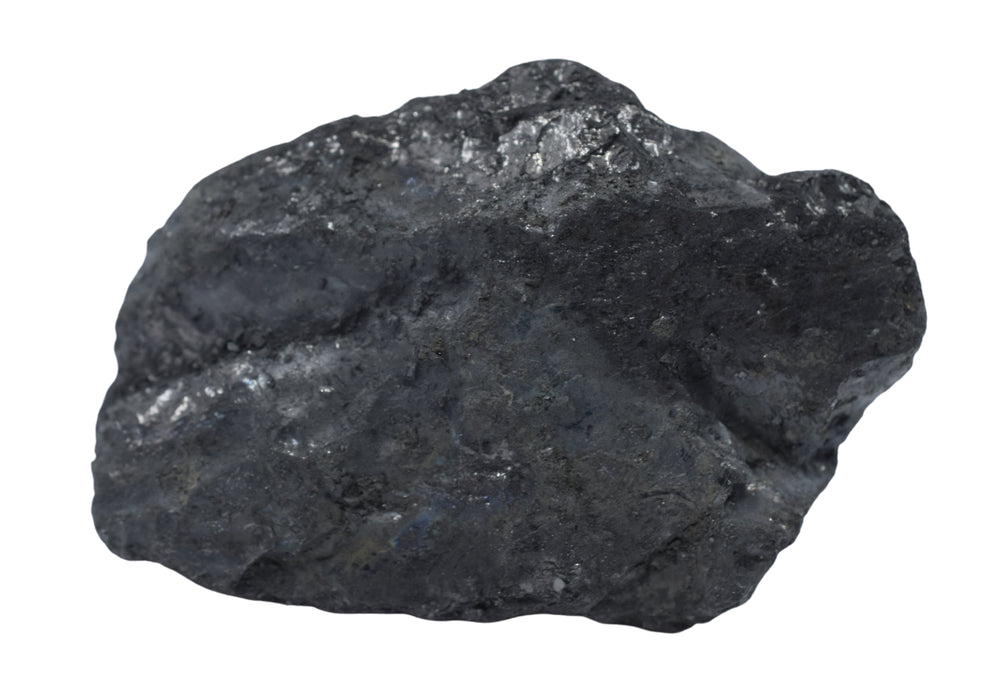 Raw Anthracite Coal, Metamorphic Rock Specimen - Hand Sample - Approx. 3"