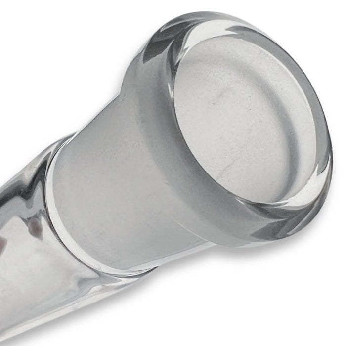 Eisco Labs - 100mL Class A Volumetric Flask, 14/23 Socket, Hexagonal Hollow Stopper, Borosilicate Glass, Blue Printing, ISO 1042 Certified, Precise Solution Preparation, Analytical Chemistry, Laboratory Use