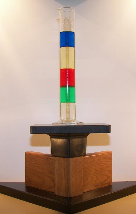 Innovating Science - Density of Liquids: The Color Column Demo Kit