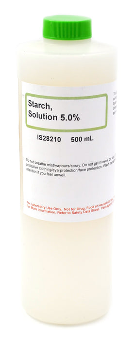 5% Starch Solution, 500mL - The Curated Chemical Collection