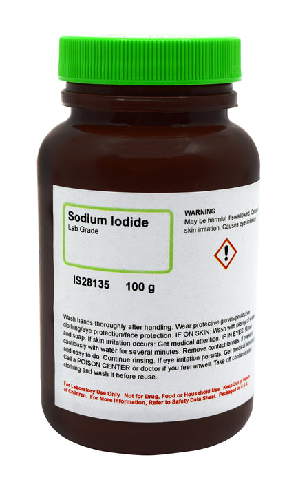 Sodium Iodide, 100g - Lab-Grade - The Curated Chemical Collection