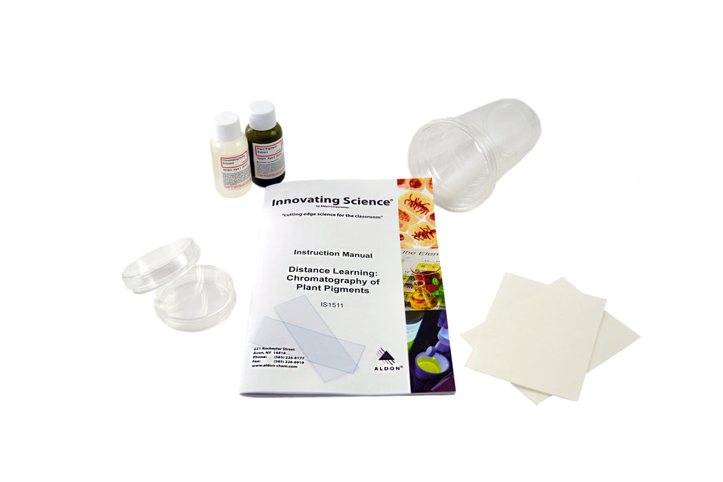 Chromatography of Plant Pigments: Distance Learning Kit - Innovating Science