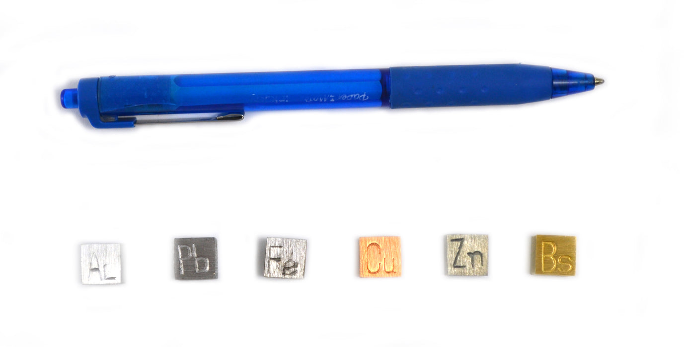 Density Cube Set - 6 Metals