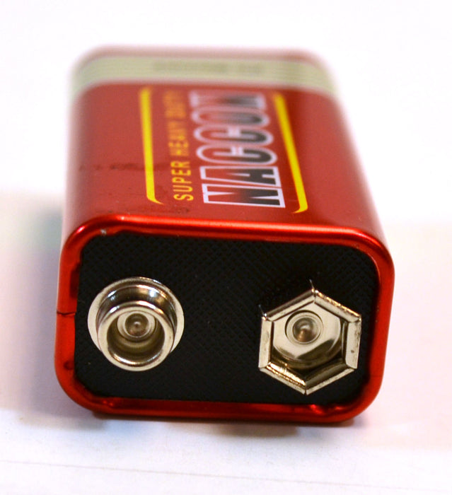 Eisco Labs Zinc Carbon Batteries 9 V (Type 6F22)