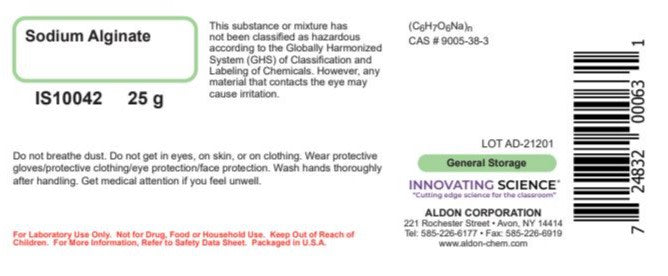 Sodium Alginate, 25g - The Curated Chemical Collection
