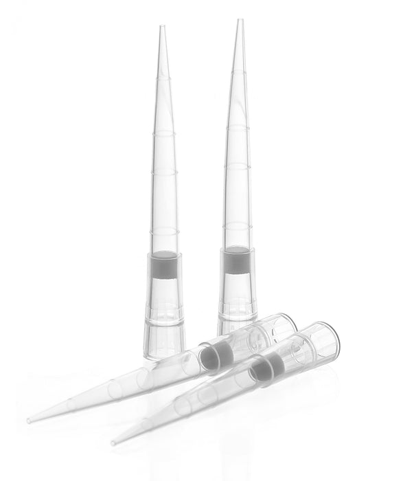 Filtered Micropipette Tips, 1,000pc - 200µl capacity - Non-Sterile - Autoclavable - Eisco Labs