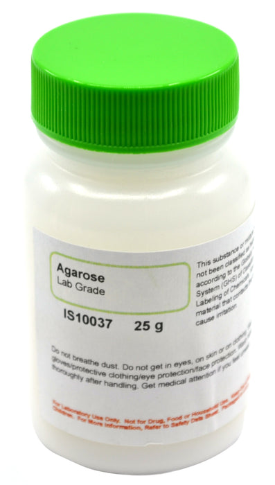 Agarose, 25g - Lab-Grade - The Curated Chemical Collection