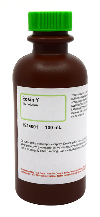 1% Eosin Y Solution, 100mL - The Curated Chemical Collection