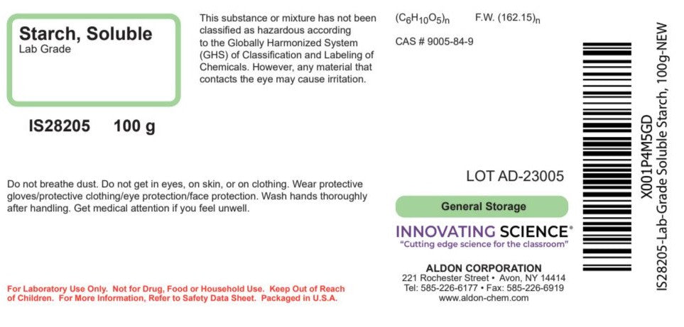 Soluble Starch, 100g - Lab-Grade - The Curated Chemical Collection