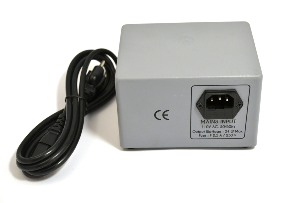 Eisco Labs Low Voltage Power Supply, AC/DC Switchable, 6V or 12V at 2 Amp Output - Banana Plug Terminals (110V Input) - Discontinued