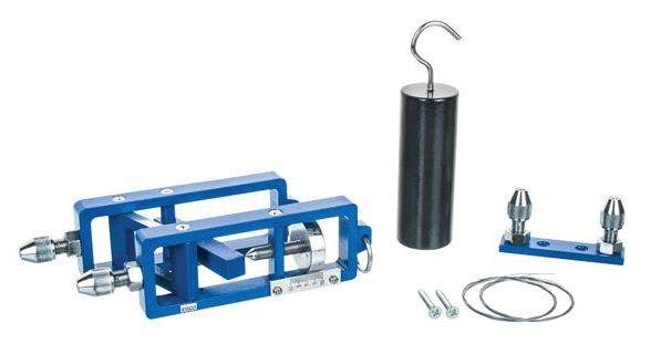 Eisco Labs Young's Modulus of Wires Apparatus; Aluminum Cast Frame