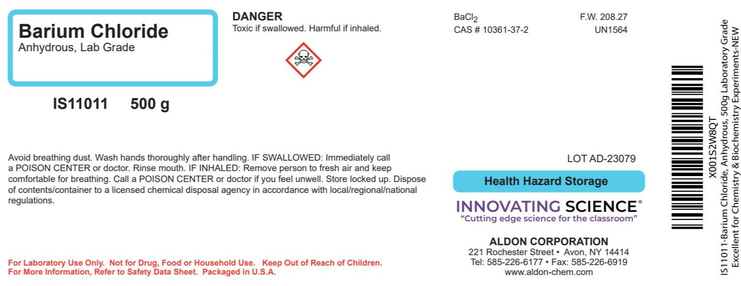 Barium Chloride, Anhydrous, 500g - Laboratory Grade