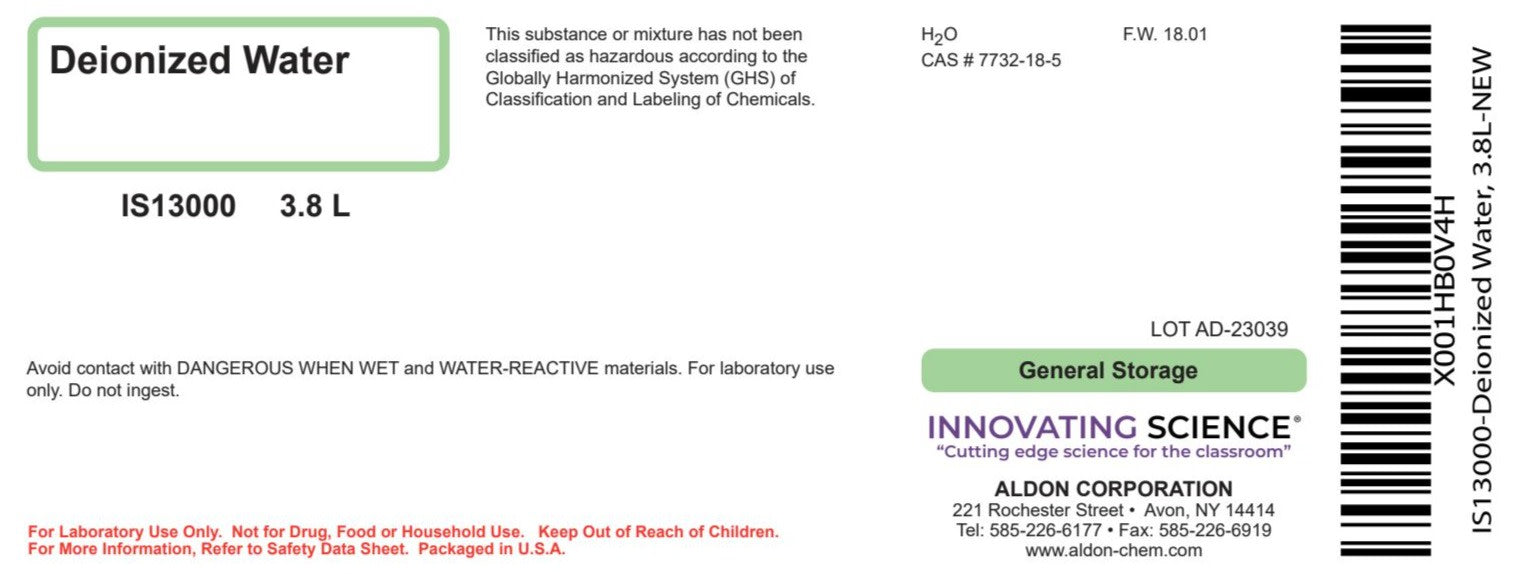 Deionized Water, 3.8L - Biotechnology (Reagent) Grade - Demineralized - The Curated Chemical Collection