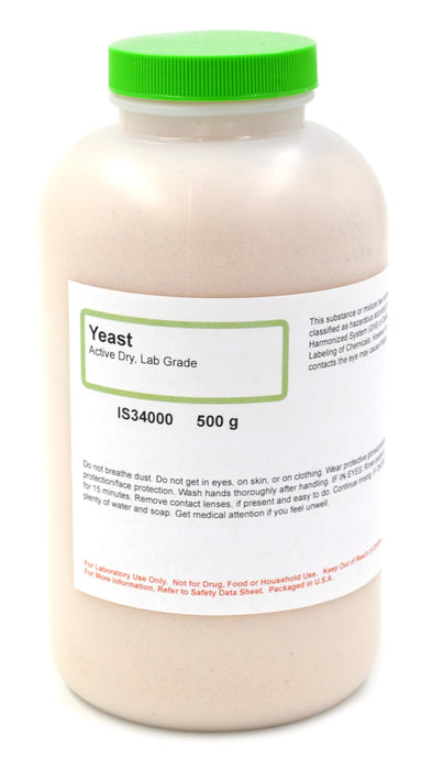 Active Dry Yeast, 500g - Lab-Grade - The Curated Chemical Collection