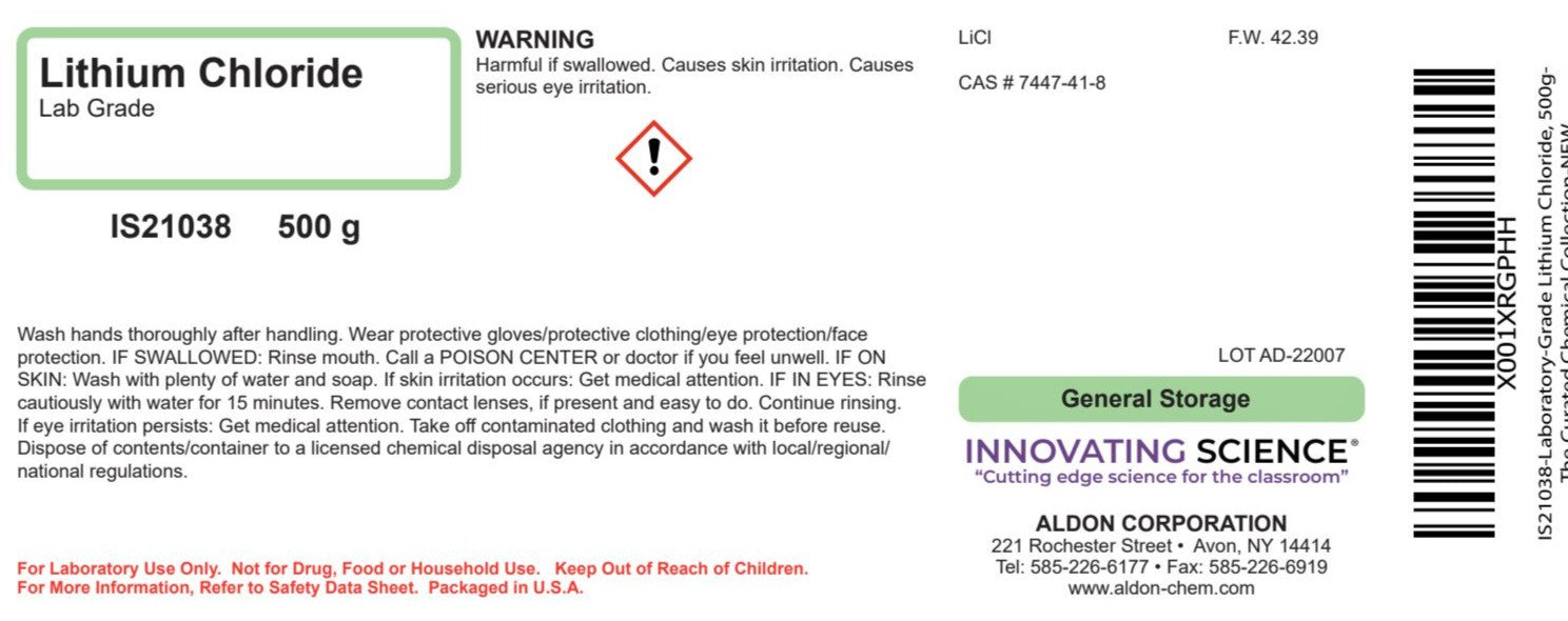 Lithium Chloride, 500g - Lab-Grade - The Curated Chemical Collection