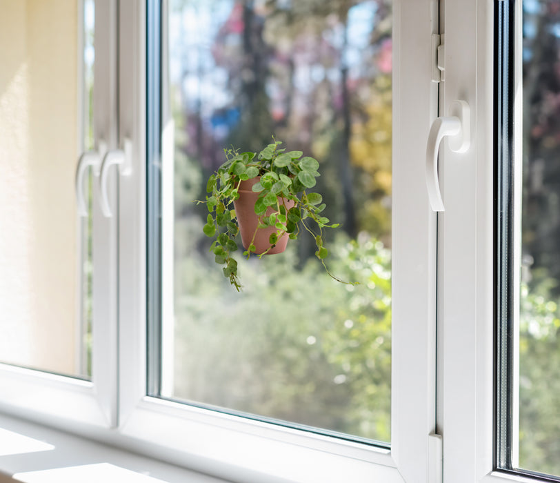 4-Piece Terracotta Magnetic Plant Pots for Fridge, Whiteboard and Window