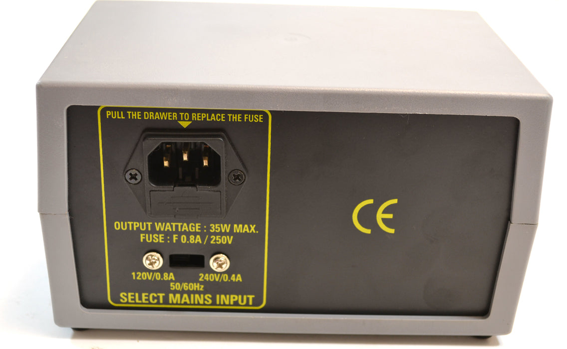 AC/DC Power Supply Controller for Eisco Ripple Tank PH0767A - 2 Variable DC Outputs 0-6V/250mA, 2 Fixed AC Outputs 6V/10W & 12V/20W