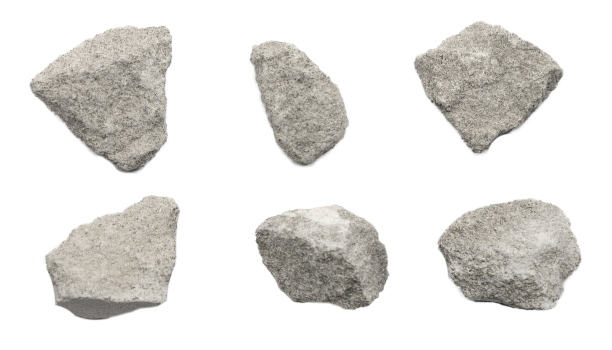 6PK Oolitic Limestone, Sedimentary Rock Specimens - Approx. 1" - Geologist Selected & Hand Processed - Great for Science Classrooms - Class Pack - Eisco Labs