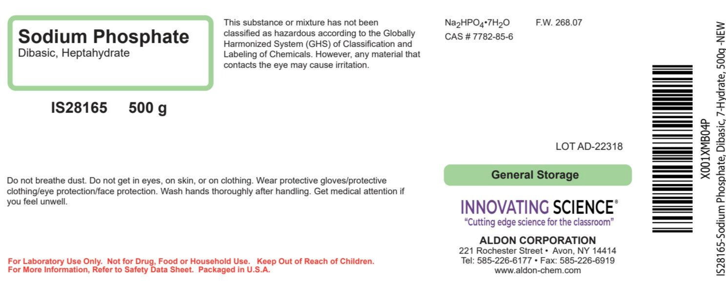 Sodium Phosphate, 500g - 7-Hydrate - Dibasic - The Curated Chemical Collection