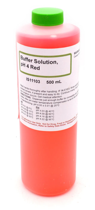 Standard Buffer Solution, 500mL - 4.0 pH - The Curated Chemical Collection