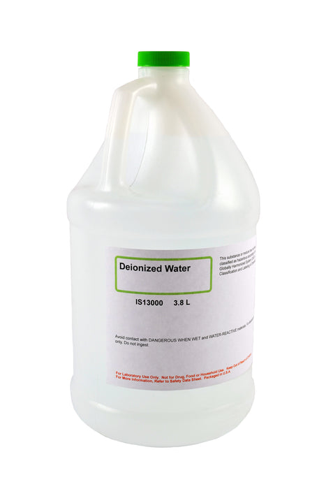 Deionized Water, 3.8L - Biotechnology (Reagent) Grade - Demineralized - The Curated Chemical Collection