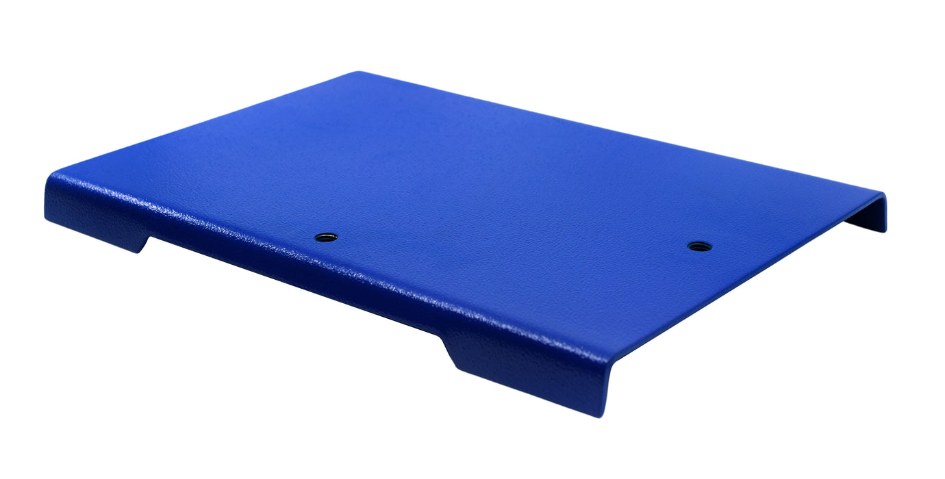 Rectangular Retort Base, 12.5"x8" - Two Perpendicular Threaded Holes for Rods - Heavy Duty, Corrosion Resistant Steel