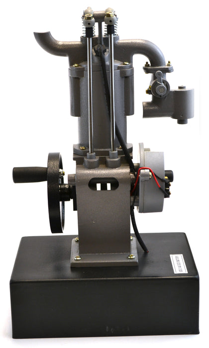 4-Stroke Gasoline Hand-Crank Engine Model, 13.75"