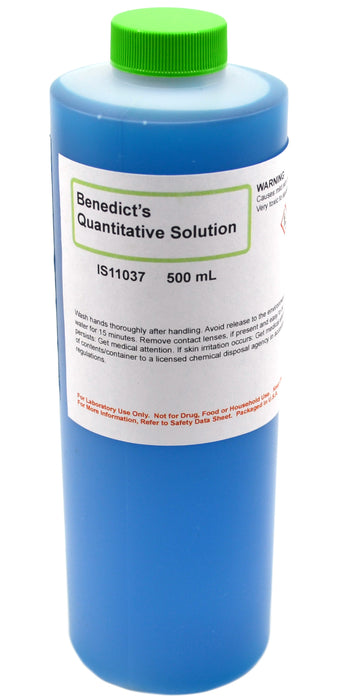 Quantitative Benedict's Solution, 500mL - The Curated Chemical Collection