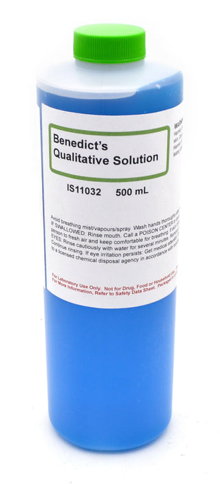 Qualitative Benedict's Solution, 500mL - The Curated Chemical Collection