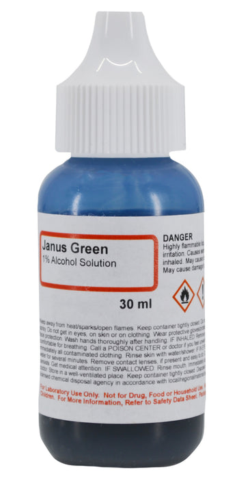 Janus Green, 1% Alcohol Solution, 30mL