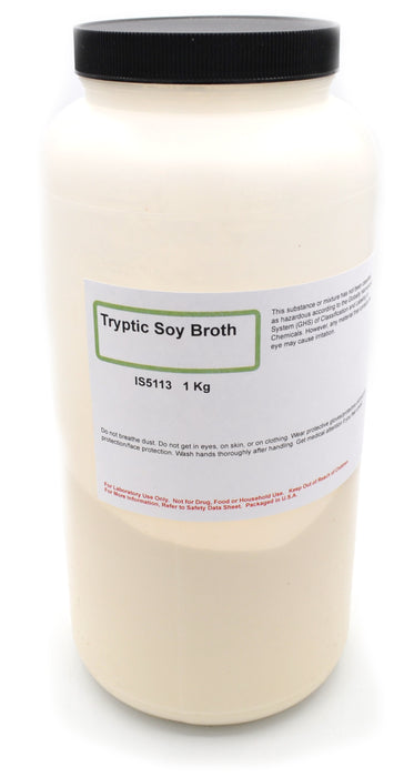 Tryptic Soy Broth (TSB) Powder, 1000g – Selective Growth Medium - Innovating Science