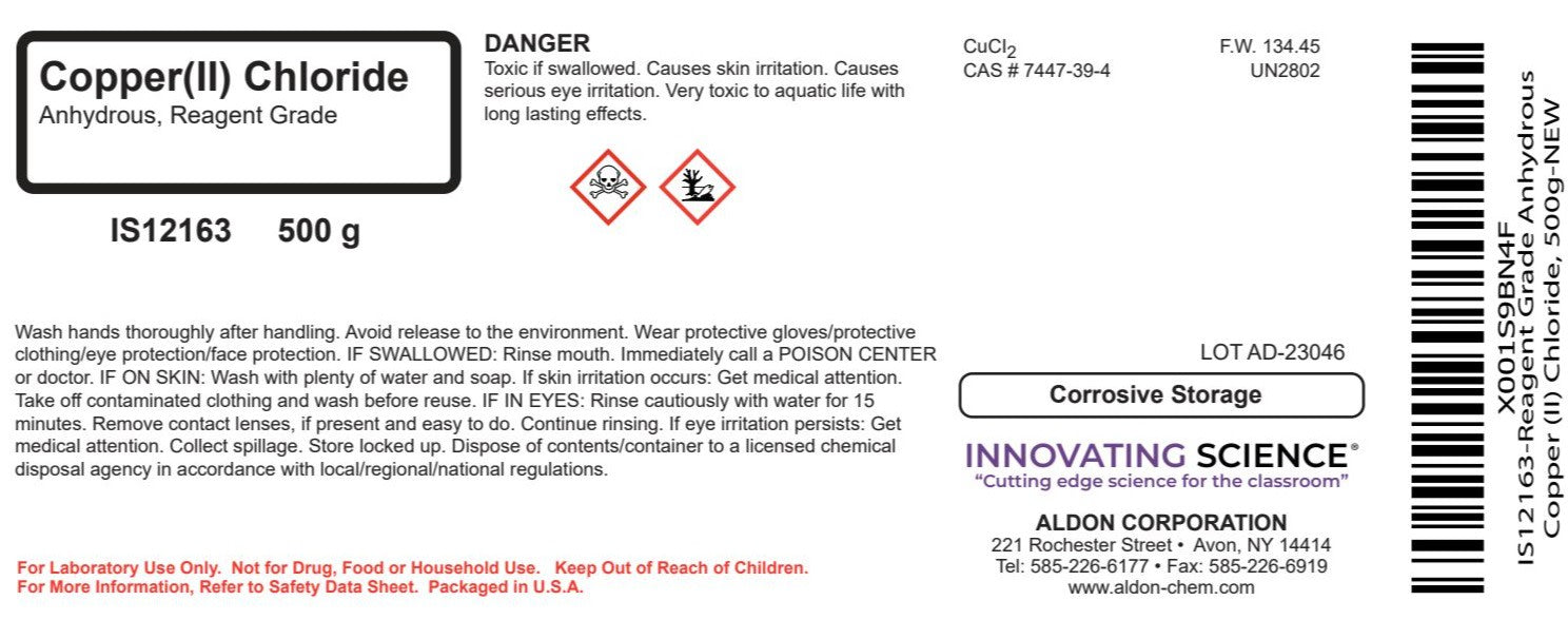 Copper (II) Chloride, 500g - Anhydrous - Reagent-Grade - The Curated Chemical Collection