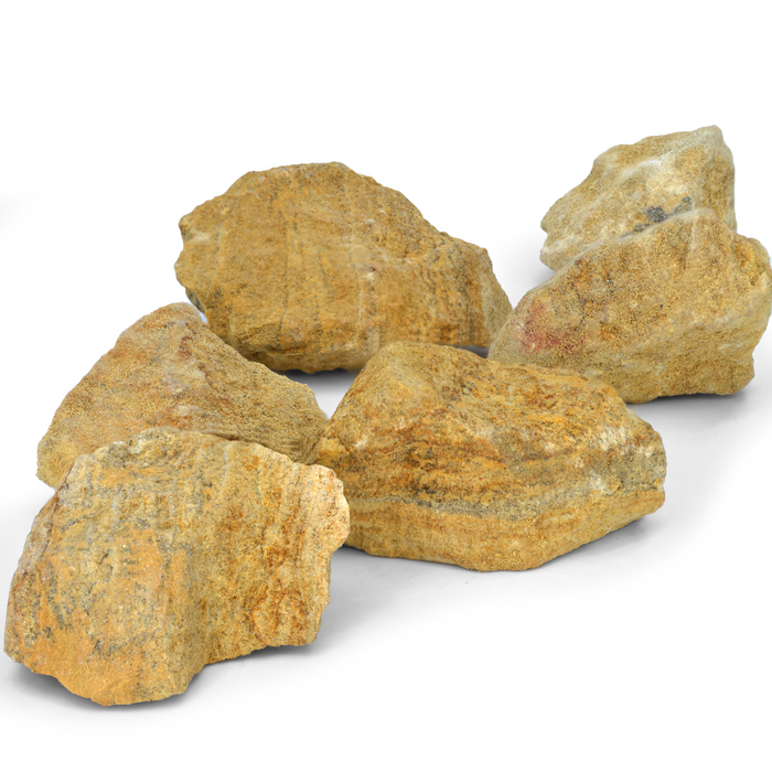 6PK Raw Dolostone, Sedimentary Rocks - Approx. 1"