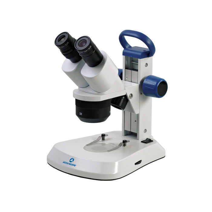 Accu-Scope Stereo Microscope, EXS-210-13, 10X/30X (3-Way LED)