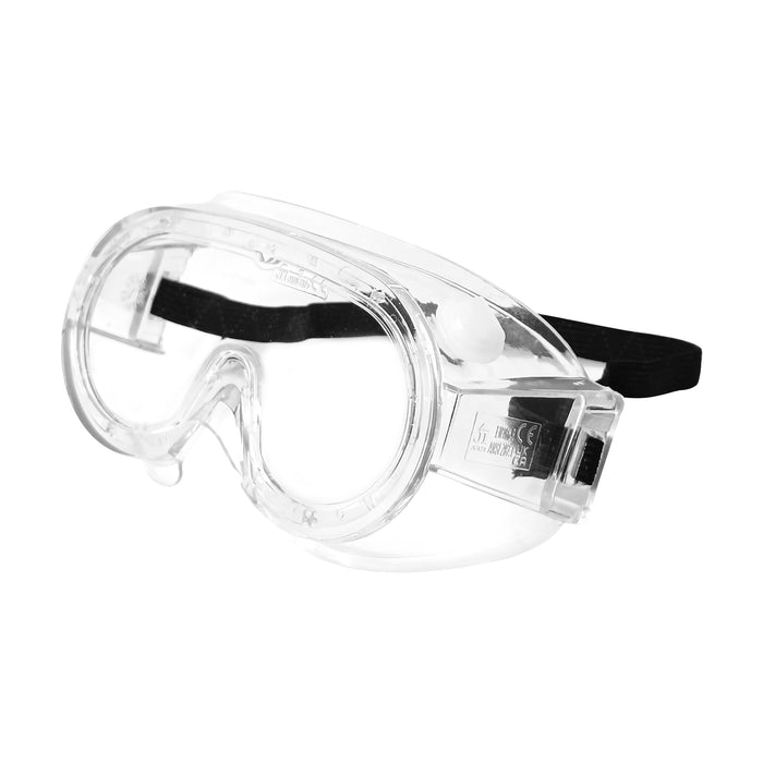 Eisco Small Safety Goggles - Indirectly Vented, Anti-Fog, UV Protection - Flexible Frame - Ideal for Student Lab Use - Fits Over Eyeglasses