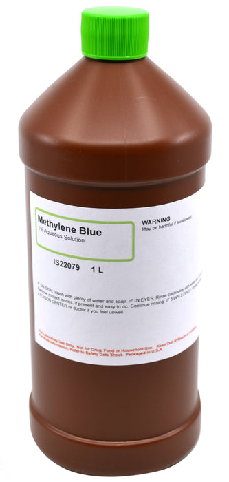1% Methylene Blue Solution, 1000mL - The Curated Chemical Collection